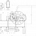 Кран шаровой разборный трехсоставной стяжной конструкции фланцевый Dn100 Pn16 09Г2С 11лс45п