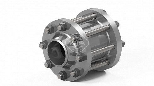 Клапан обратный тарельчатый Dn80 Pn16 Ст. 20