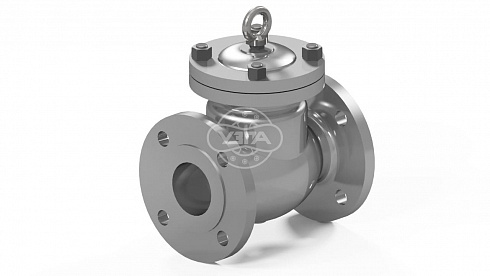 Клапан обратный поворотный фланцевый Dn80 Pn16 20Л 19с76нж
