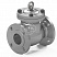 Клапан обратный поворотный фланцевый Dn80 Pn16 20Л 19с76нж
