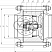 Клапан обратный тарельчатый Dn80 Pn16 Ст. 20